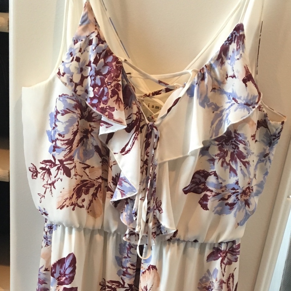 High low floral dress